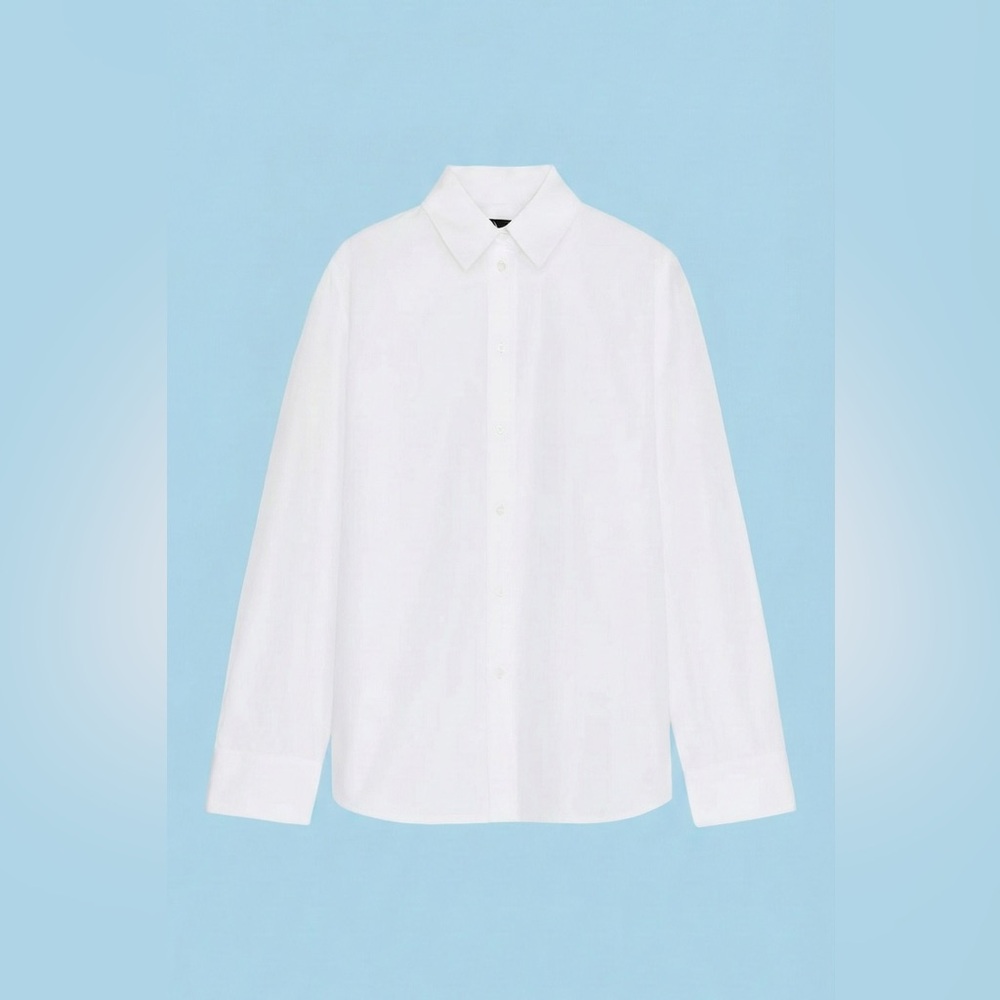 NWT Zara White Button Down Shirt